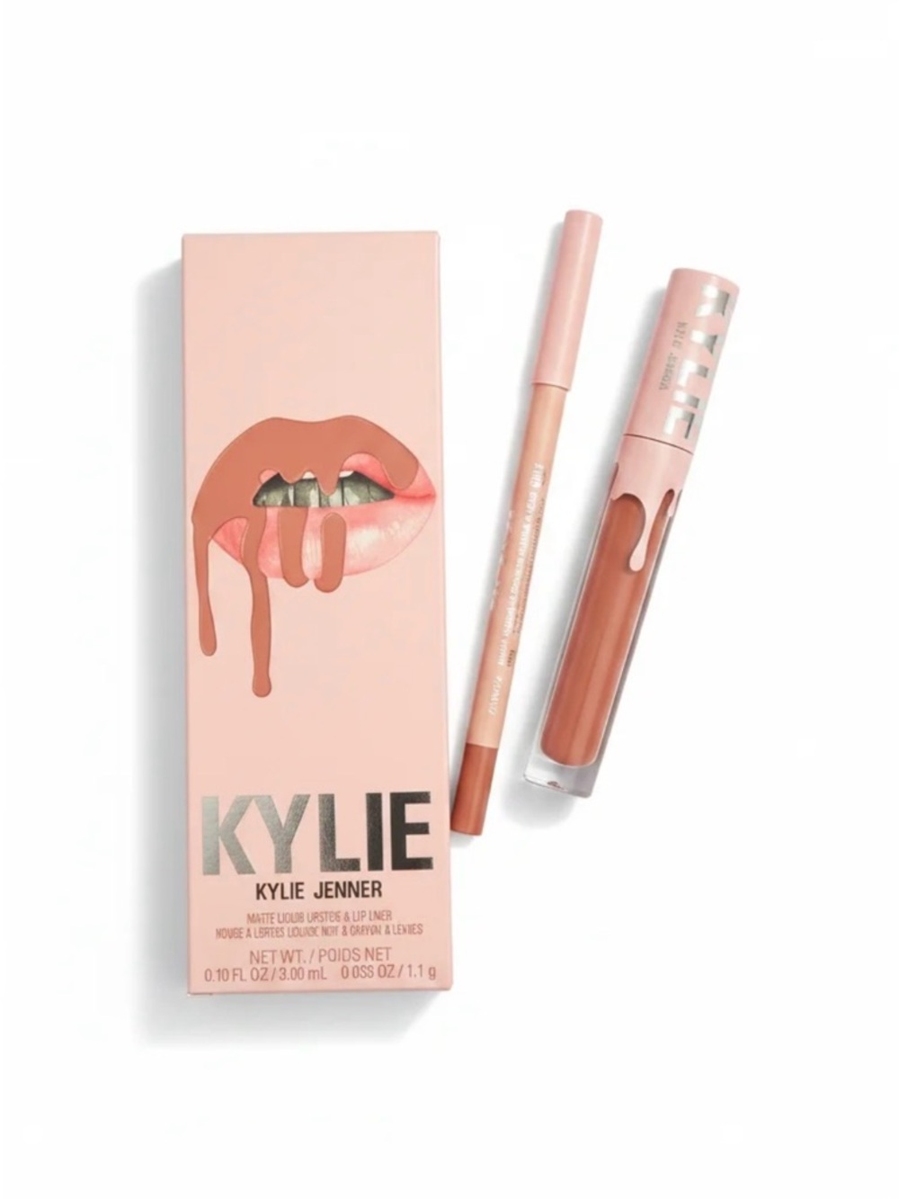 Kylie Cosmetics, Matte Liquid Lipstick & Lip Liner Set - 301 Angel